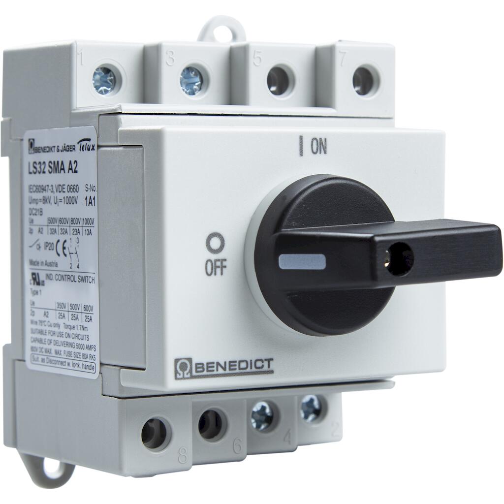 LS32SMAA2_4 Geyer Διακόπτης DC 4P 32A 500V - Image 1