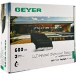 Geyer LED Ηλιακό Φωτιστικό Τοίχου Flexi 4W 6500Κ 600lm IP65 μαύρο - Image 4