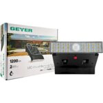 Geyer LED Ηλιακό Φωτιστικό Τοίχου Flexi 8W 6500Κ 1200lm IP65 μαύρος - Image 2