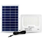 Geyer LED Ηλιακός Προβολέας με τηλεχειριστήριο 10W 6500K 1600lm IP65 λευκός - Image 3