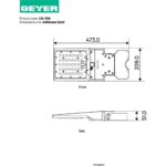 Geyer LED Ηλιακό Φωτιστικό Δρόμου με τηλεχειριστήριο 15W 6500K 2500lm IP65 μαύρο - Image 3