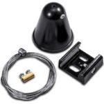 Geyer Κιτ ανάρτησης για ράγα 2.5m μαύρο