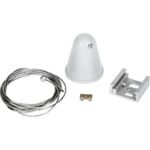 Geyer Κιτ ανάρτησης για ράγα 2.5m λευκό - Image 2