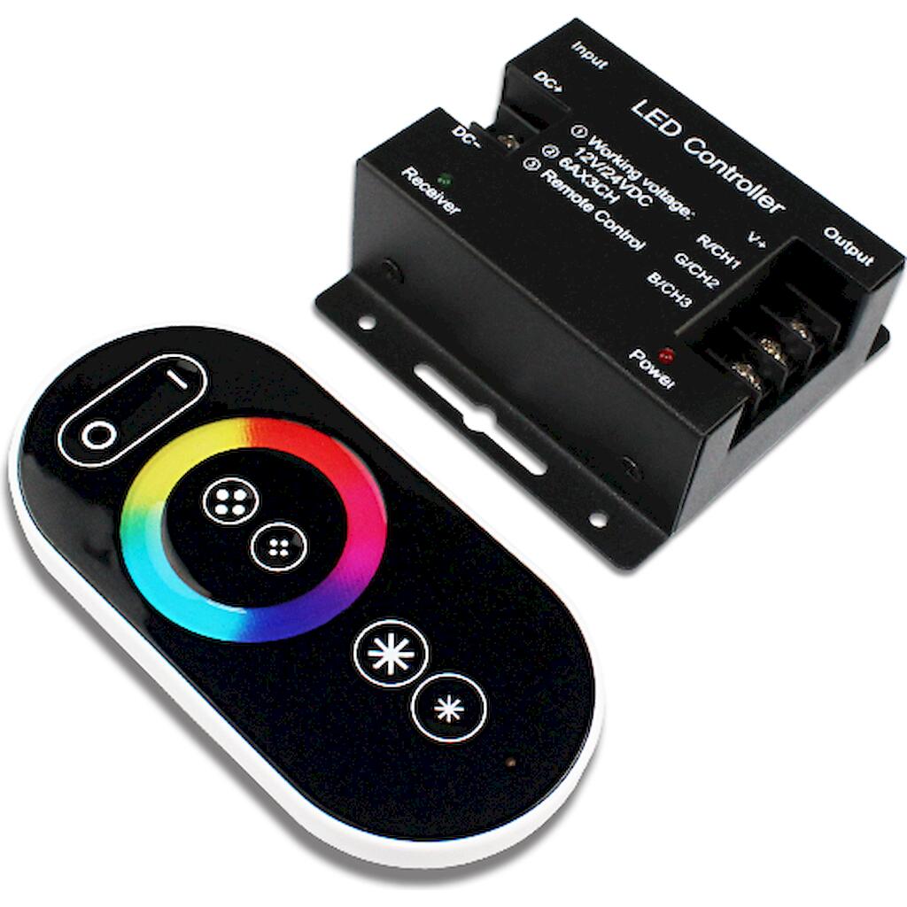 LTKRF12216_4 Geyer Wireless touch RGB controller 12V/216W-24V/432W - Image 1