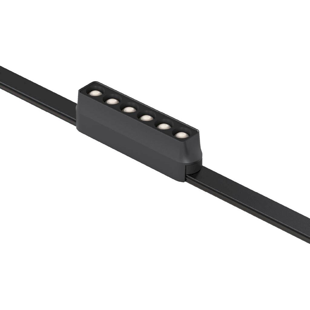 LTRM624BC_4 Geyer Μαγνητικό Φωτιστικό ράγας LED 6W 4000K 420lm 24° μαύρο 120mm - Image 1