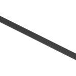 Geyer Μαγνητική Ράγα επίτοιχη μαύρη 2m