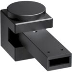 Geyer Επίτοιχος σύνδεσμος (swing) για μαγνητική ράγα 2m μαύρος - Image 4