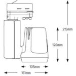 Geyer Φωτιστικό ράγας LED 35W 3000K 3570lm 36° μαύρο - Image 2
