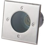 Geyer Χωνευτό τετράγωνο spot GU10 IP68 Φ99mm