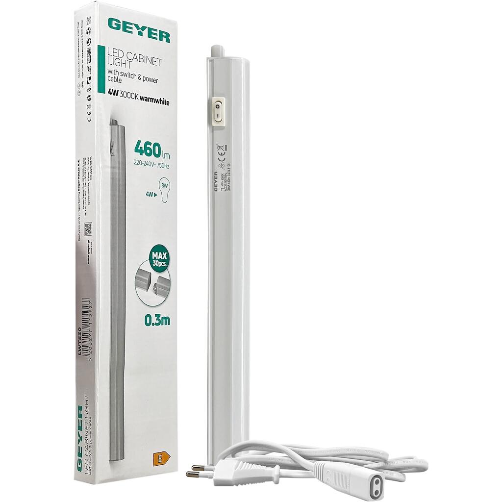 LWT530_2 Geyer Φωτιστικό Πάγκου 4W 3000K 460lm 0.3m - Image 1