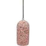 Geyer Φωτιστικό Cement E27 90x180 καλώδιο 2.5m ρoζ - Image 2