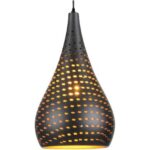 Geyer Φωτιστικό Iron E27 200x400 καλώδιο 2.5m μαύρο - Image 2