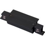 Geyer Σύνδεσμος ευθεία για χωνευτή ράγα τριφασική μαύρος - Image 2