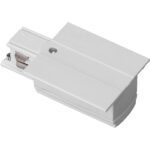 Geyer Τροφοδοτικό χωνευτό για ράγα τριφασική λευκό