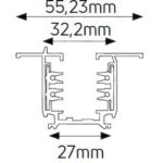 Geyer Χωνευτή ράγα τριφασική μαύρη - Image 2