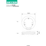 Geyer Ανιχνευτής κίνησης & παρουσίας οροφής IR 360? 3m IP20 λευκός