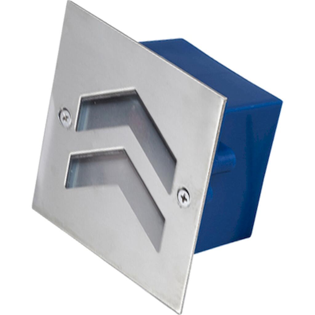 SL70V1W_4 Geyer Απλίκα LED 1W 3000K 60lm 65x65 IP65 - Image 1