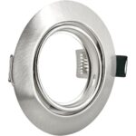 Geyer Ρυθμιζόμενο στρογγυλό σποτ GU10 nikel matt - Image 2