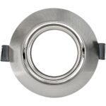 Geyer Ρυθμιζόμενο στρογγυλό σποτ GU10 nikel matt - Image 4