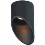 Geyer Επίτοιχο spot στρογγυλό  R56 GU10 μαύρο
