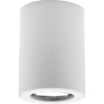 Geyer Επίτοιχο spot στρογγυλό R65 GU10 λευκό IP54
