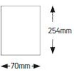 Geyer Επίτοιχο spot στρογγυλό Trio70L GU10 λευκό - Image 2