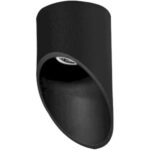 Geyer Επίτοιχο spot στρογγυλό R80 GU10 μαύρο - Image 2