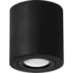 Geyer Επίτοιχο spot στρογγυλό GU10 μαύρο - Image 2