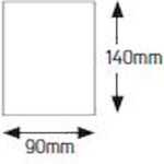 Geyer Επίτοιχο spot στρογγυλό Trio90S GU10 λευκό