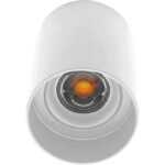 Geyer Επίτοιχο spot στρογγυλό RA85 GU10 λευκό - Image 2