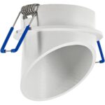 Geyer Στρογγυλό spot AC65 GU10 λευκό