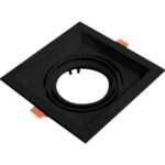 Geyer Τετράγωνο spot AR111 185Χ185 μαύρο - Image 2