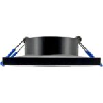 Geyer Τετράγωνο spot S65 GU10 μαύρο - Image 2