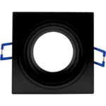 Geyer Τετράγωνο spot S65 GU10 μαύρο - Image 2