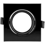Geyer Ρυθμιζόμενο τετράγωνο σποτ GU10 μαύρο matt - Image 3