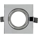 Geyer Ρυθμιζόμενο τετράγωνο σποτ GU10 nikel - Image 2