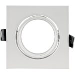 Geyer Ρυθμιζόμενο τετράγωνο σποτ GU10 λευκό - Image 4