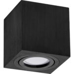 Geyer Επίτοιχο spot τετράγωνο GU10 μαύρο - Image 2