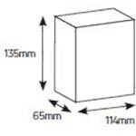 Geyer Πίνακας επίτοιxος Ίδη 1x4M με πόρτα IP30