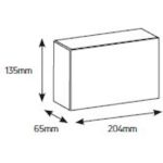 Geyer Πίνακας επίτοιxος Ίδη 1x9M xωρίς πόρτα IP30