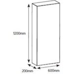 Geyer Ερμάριο 1200x600x200 IP65 - Image 2