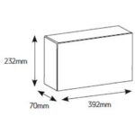 Geyer Πίνακας χωνευτός Άθως 1x18θ διάφανη πόρτα IP40