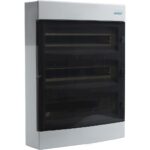 Geyer Πίνακας χωνευτός Άθως 3x18M διάφανη πόρτα IP40