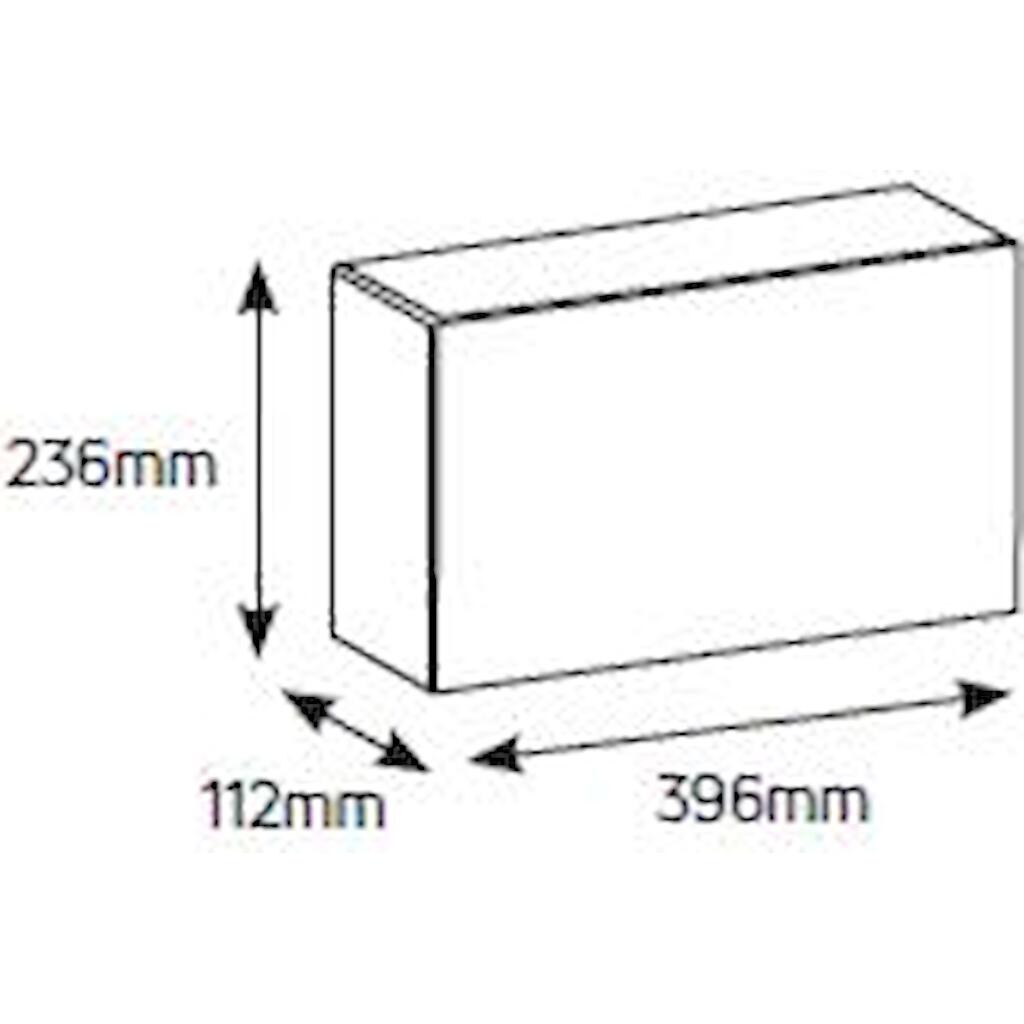VS18-T_1 Geyer Πίνακας επίτοιxος Αίνος 1x18M διάφανη πόρτα IP40 - Image 1