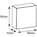 Geyer Πίνακας επίτοιxος Αίνος 2x18M διάφανη πόρτα IP40
