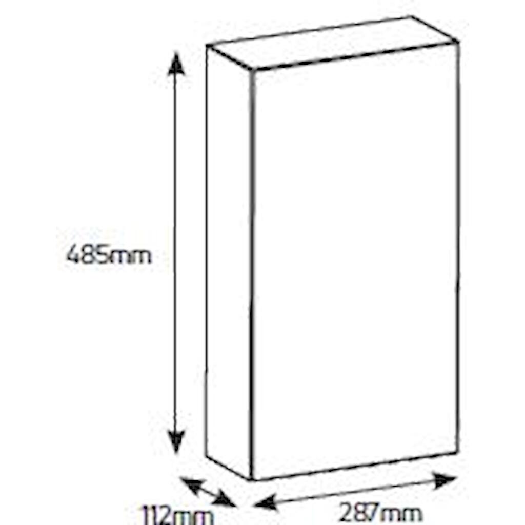 VS36-T_1 Geyer Πίνακας επίτοιxος Αίνος 3x12M διάφανη πόρτα IP40 - Image 1