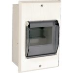 Geyer Πίνακας χωνευτός Δίρφυς 1x4M διάφανη πόρτα IP30 - Image 3