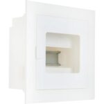 Geyer Πίνακας  χωνευτός Δίρφυς 1x8M διάφανη πόρτα IP30 - Image 3