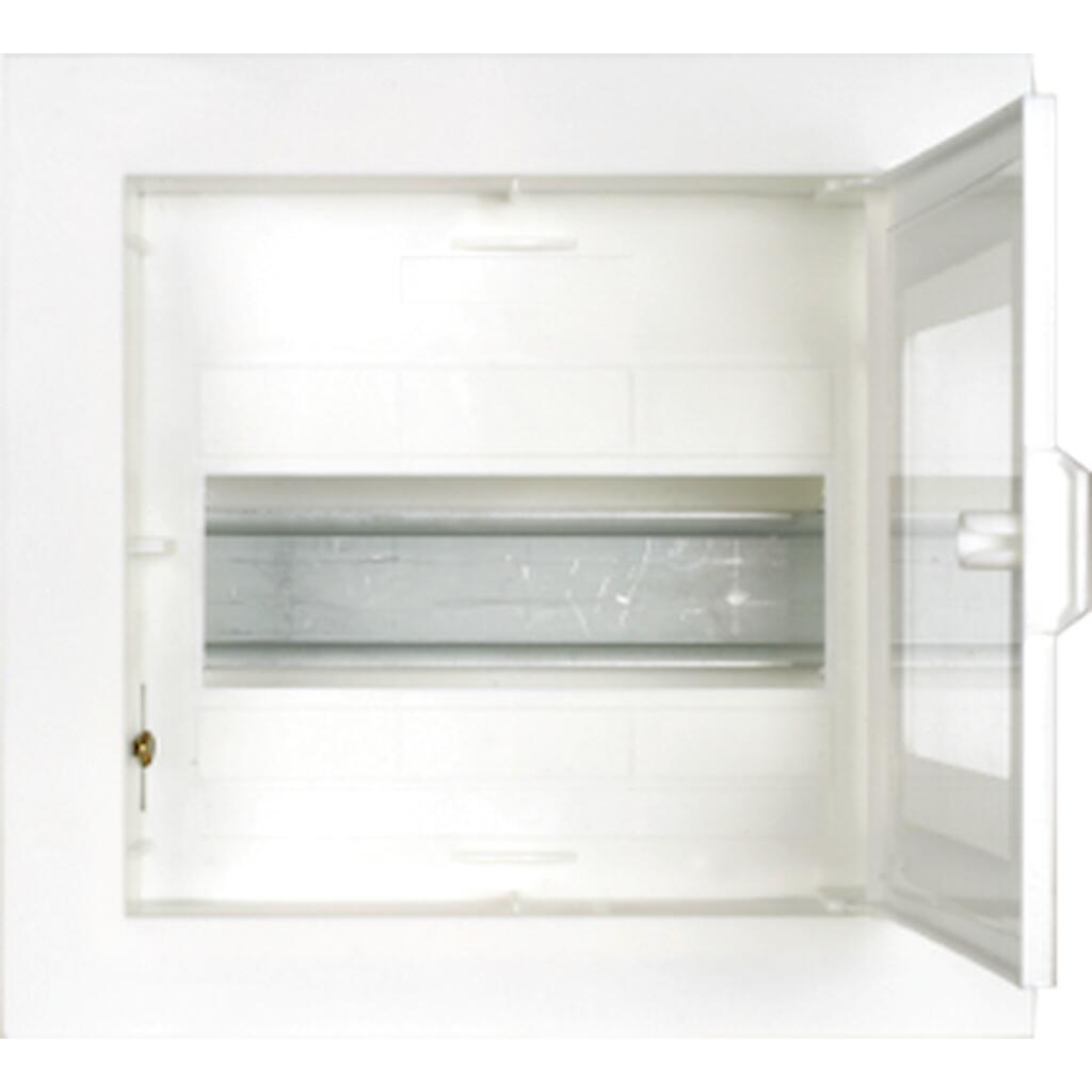 VU111G_4 Geyer Πίνακας χωνευτός Δίρφυς 1x8M διάφανη πόρτα IP30 - Image 1