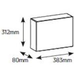 Geyer Πίνακας xωνευτός Άτλας 1x13M διάφανη πόρτα IP30